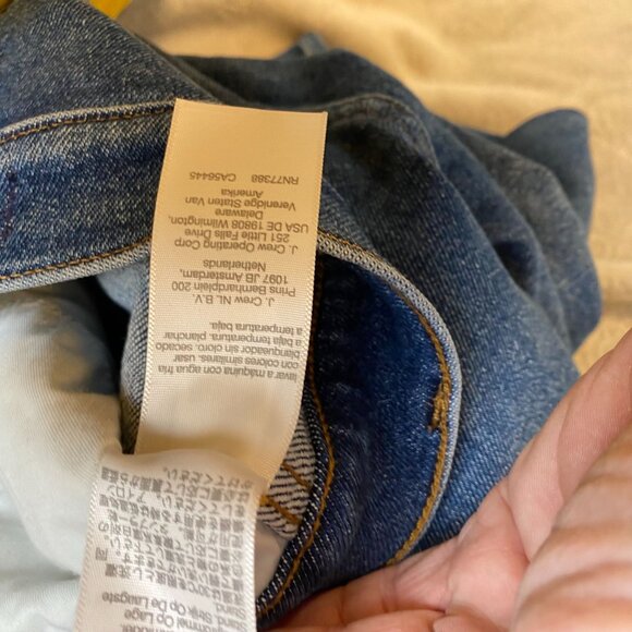 Madewell Womens  Jeans Size 26 10" High-Rise Skinny Blue Cotton Blend Denim - Picture 14 of 16